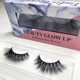 Feelin Myself luxurious lashes are our more glamorous lashes, with a touch of extra drama perfect for a night out for a special event.   These multi-layer lashes give a glamorous 3D effect and have been handcrafted to enhance and emphasise the beauty of your eyes . If you want drama you found it!  These lashes are reusable for up to 25 to 30 times if you follow our lash care guide.