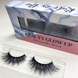 "Ride or Die" luxurious lashes bring the fun to the party. They are playful, a great mix between fluffy, glamorous, lush and bold. These multi-layer lashes give a glamorous 3D effect and are perfect for anyone that wants to make a statement with their lashes, without too much length.  They are call Ride or Die for a reason!  These lashes are reusable for up to 25 to 30 times if you follow our lash care guide.